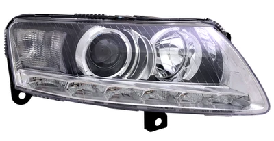 Scheinwerfer rechts für Audi A6 4F 2008-2011 Xenon D3S LED + LWR Stellmotor - Bild 1 von 4
