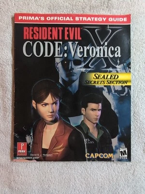 Resident Evil Code Vernonia 2001 Prima Strategy Guide Secrets Section Capcom - Image 1 of 4