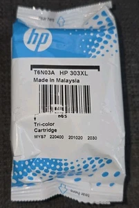 HP 303XL High Yield Tri-Colour Genuine Ink Cartridge T6N03AE – SEALED - Photo 1/6