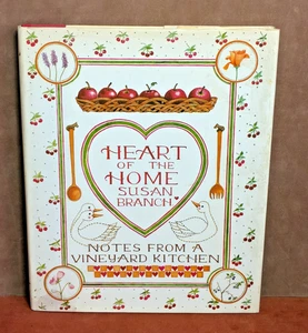 HEART OF THE HOME Hardcover Book w/ DJ ~ Susan Branch ~ 1986 ~ Autographed - Imagen 1 de 9
