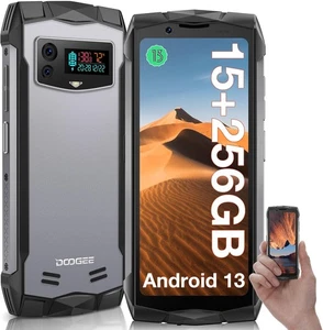 DOOGEE S Mini Rugged Phone 4.5 - Frost Silver - Picture 1 of 7