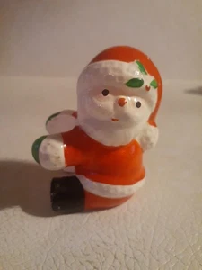 Vintage Christmas Santa Candle Hugger 2" - Bild 1 von 5
