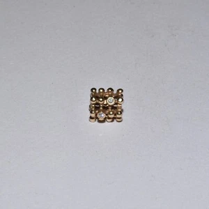 Pandora 14K Gold Diamond Matrix Charm 750313D - Picture 1 of 3