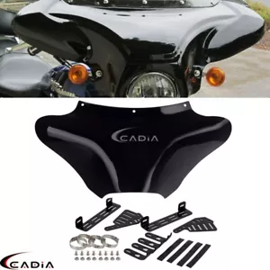 Carenado Batwing para Harley Softail FLSTN FLSTF Fat Boy FLST Road King FLHR FLHRC - Imagen 1 de 9