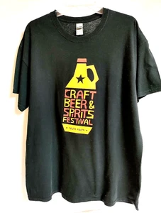 Mens T Shirt Craft Beer & Spirits Festival Logo *Delta Allen* Size XL Gildean - Picture 1 of 4