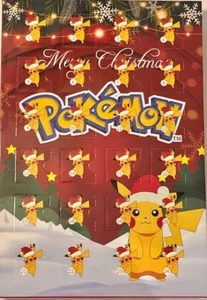 New POKEMON Christmas Advent Calendar 24 Days / 24 Pokemons Free S/H In US!! - Picture 1 of 4