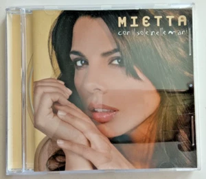 MIETTA CD CON IL SOLE NELLE MANI NO MINGHI SANREMO FESTIVAL BAR M - Picture 1 of 3