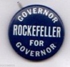 Nelson Rockefeller for Governor of New York Button