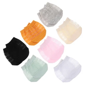 Unsichtbare Schuhe Seide Zehenschutz Zehenlose Grip Socken Netz Halbsocken - Bild 1 von 12