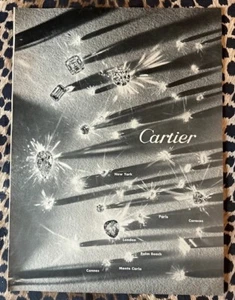 50er Jahre Cartier Schmuck Werbung - 1954 - Bild 1 von 1