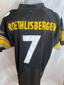 NFL Reebok Pittsburgh Steelers Ben Roethlisberger #7 Trikot Herren Größe 56 - Bild 1 von 4