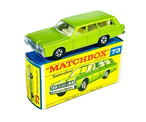 Matchbox Lesney Superfast MB73 1968 Mercury Wagon w/Dogs and G Style Box - Picture 1 of 11