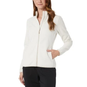 32 Degrees X5504 Womens Cream Fleece Mock-Neck Sweatshirt Size M - Picture 1 of 3