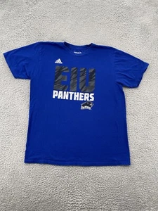 EIU Eastern Illinois Panthers Shirt Adult Large Blue Short Sleeve Tee Adidas Men - Picture 1 of 6