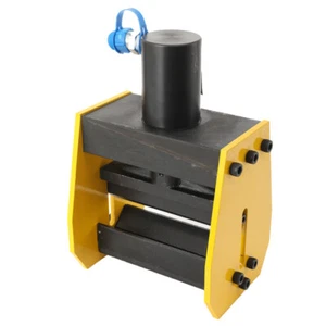 Dobladora hidráulica de barras colectoras de cobre de 12 mm de espesor máquina dobladora de barras colectoras de aluminio EE. UU. - Imagen 1 de 12