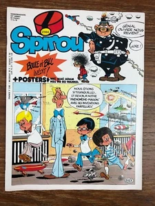 SPIROU Nr 2144 (Mai 1979) COMPLET Avec Poster MIC MAC ADAM NSU en bel état - Bild 1 von 2
