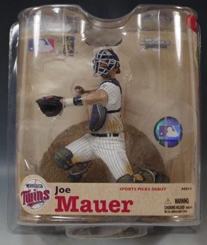 McFARLANE JOE MAUER MINNESOTA TWINS SERIES 21 FIGURE MLB BASEBALL MIB Cover