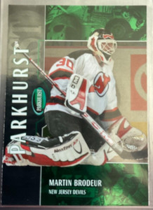 2002-03 Parkhurst Martin Brodeur #96 New Jersey Devils