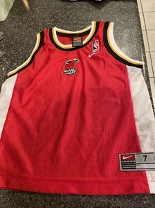 Auténtica camiseta Nike NBA Miami Heat talla 7 nueva con etiquetas - Imagen 1 de 3