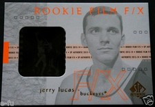 2013-14 SP Authentic JERRY LUCAS Ohio State Buckeyes Rookie Film F/X Short Print