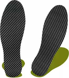 Kohlefaser Einlegesohle (1 Paar), Kohlefaser Fußplatte für Hallux Rigidus, Limitus - Bild 1 von 12
