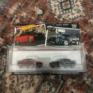 Hot Wheels Nissan Skyline GT-R BNR32 R32 Car Culture Premium 2 Pack - Picture 1 of 2