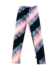 Pixie Lane Girls Hi Shine Tie Dye Leggings Size 7 - Picture 1 of 4