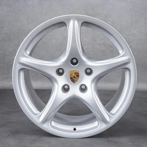 1x llantas de aluminio originales Porsche 19 pulgadas 997 11J x 19 ET51 99736216203 - Imagen 1 de 1