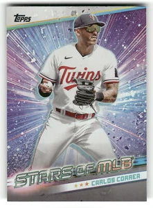2024 Topps #SMLB-49 Carlos Correa Stars of MLB Minnesota Twins - Picture 1 of 2