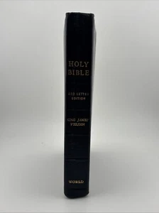 World Holy Bible Concordance Red Letter Edition King James Version 5.5" x 8" - Imagen 1 de 5