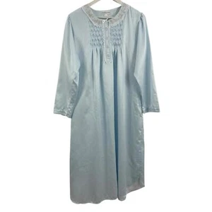 Vestido de noche vintage Miss Elaine para mujer azul satinado talla M - Imagen 1 de 5