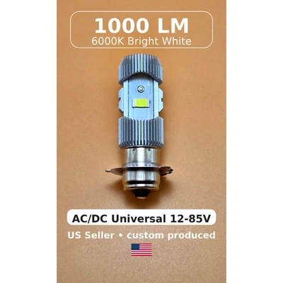 🌟Super AC/DC Bombilla Faro LED Arctic Cat Z120 Mini Z Moto de Nieve 0609-004 Foto 1 de 4