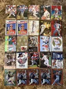 1050 Karten - Mark McGwire Lot! Inserts, Commons, Duplikate und 7 Rack Packs - Bild 1 von 9