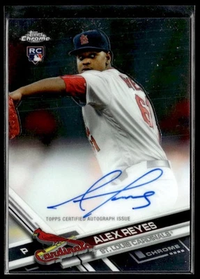L42,750 - 2017 Topps Chrome Rookie Autographs #RAAR Alex Reyes Auto - Image 1 of 2