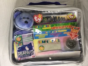 TY Beanie Baby 1999 Sealed Official Club Membership Kit BBOC Platinum Edition - Picture 1 of 3