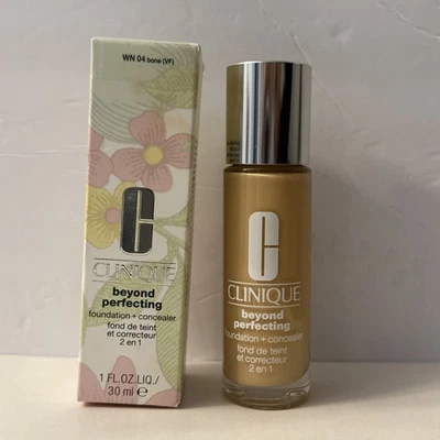 CLINIQUE Beyond Perfecting 2 in 1 Foundation + Concealer WN 04 Bone (VF) - Image 1 of 2