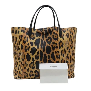 GIVENCHY BB05310325 Leopard pattern leather Antigona shopper shoulder bag - Picture 1 of 7