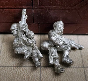 Warhammer 40k 2x Valhallan Ice Warriors Chimera Tank Riders Imperial Guard Metal - Picture 1 of 1