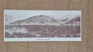 Nicastro nell'800 Panorama generale Catanzaro Calabria - Picture 1 of 1