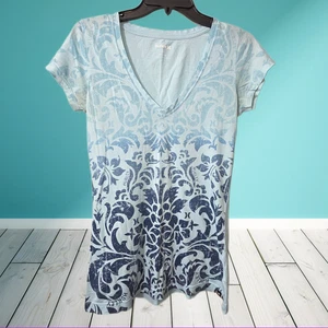 Hurley Premium Fit Light Aqua/Blue Colored Tee Shirt Size Medium - Picture 1 of 8