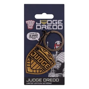 2000 AD Keychain Judge Dredd Badge Limited Edition - Picture 1 of 5