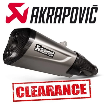Vespa GTS Super 300 2021 - 2024 Akrapovic Stainless Race Exhaust Silencer +DBK - Image 1 of 4