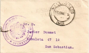 SCW piccola copertina (biglietto da visita) da Valladolid a San Sebastian Franchising (3660) - Foto 1 di 2