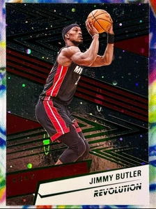 2024-25 Panini Revolution Jimmy Butler #34 Green Cosmo /75 : SSP - Picture 1 of 2