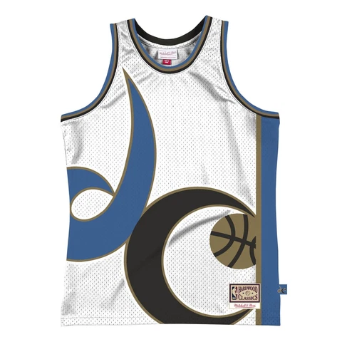 Mitchell & Ness Washington Wizards JORDAN OAKLEY BLOWN OUT WHITE SWINGMAN Jersey Cover