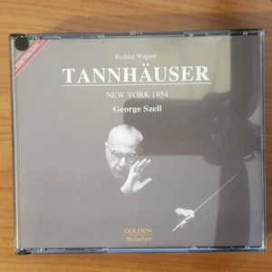 GEORG SZELL Wagner Tannhäuser NEW YORK 1954 EX/EX(3CD) - Bild 1 von 4