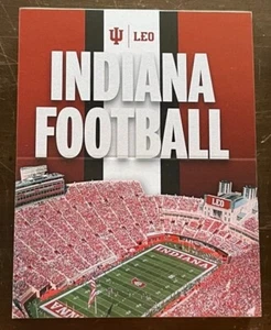 INDIANA UNIVERSITY HOOSIERS 2022 FOOTBALL POCKET SCHEDULE - MINT! - Picture 1 of 2