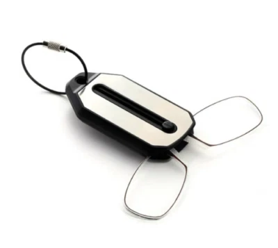 New Ultra Thin Reading Glasses Nose Clip Optics Presbyopic 1.5 +2.0 +2.5 +3.0