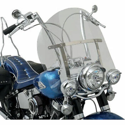 Parabrisas transparente acampanado Klock Werks 17" Harley Davidson Softail Deluxe 2000-17 Foto 1 de 3