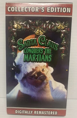 Santa Claus Conquers The Martians VHS  Collector's Edition New Sealed Foto 1 de 2